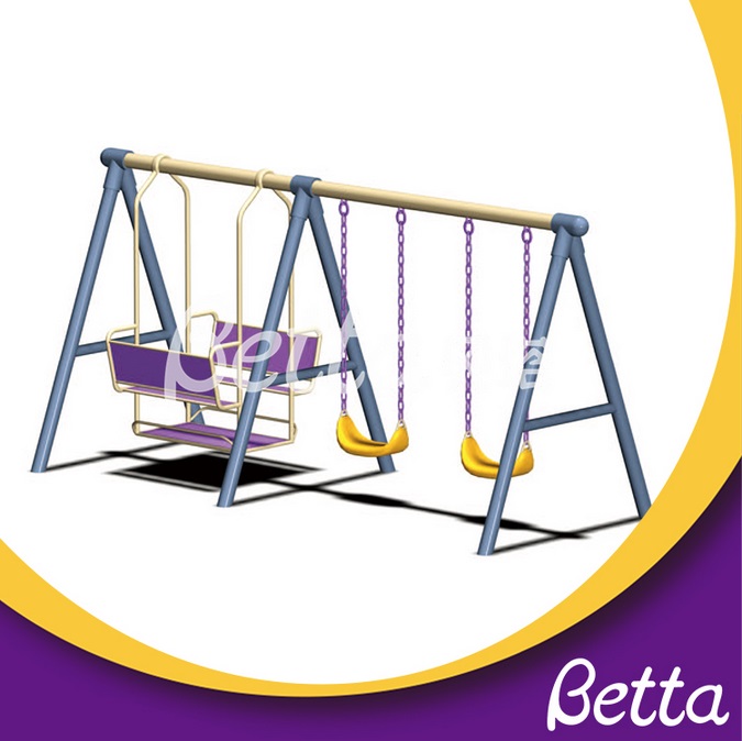 Bettaplay Professional сделал долговечный сад двойной свинг для детей.jpg