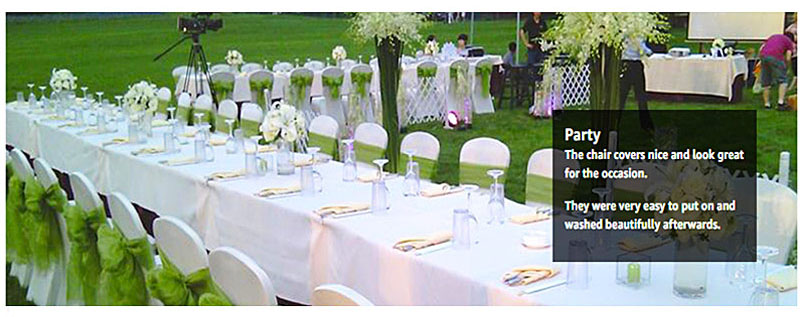 White Outdoor Party Soft 85x85 inch Square Table Cover