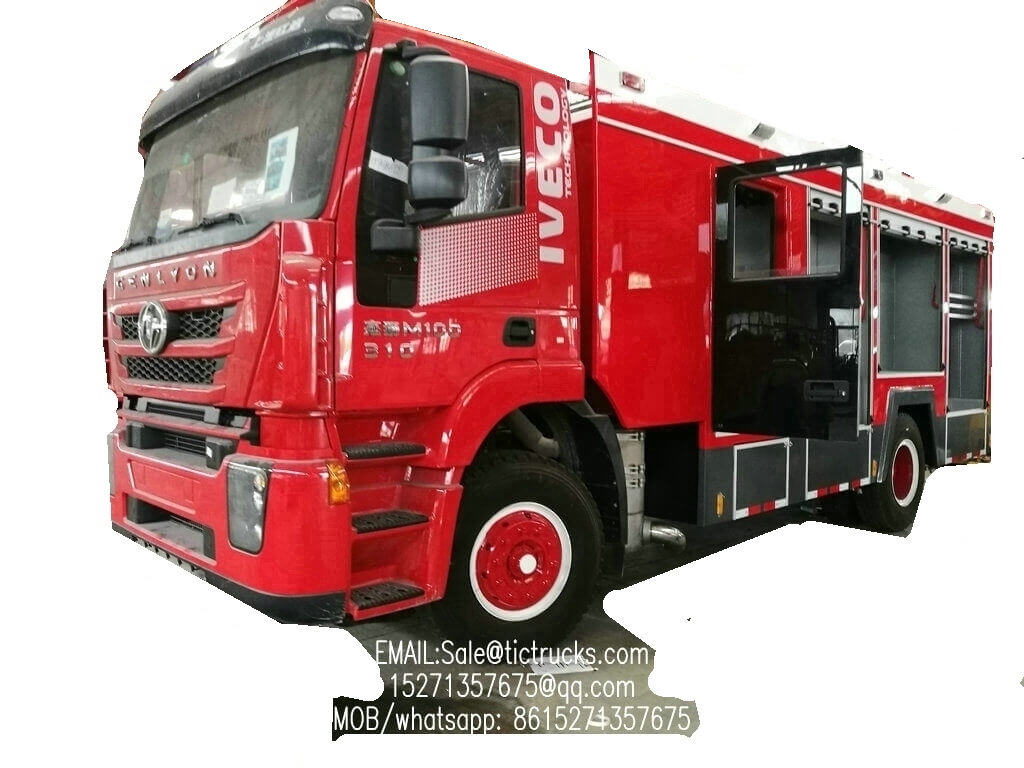 Genlyon foam Fire truck -4600L-IVECO fire truck.jpg