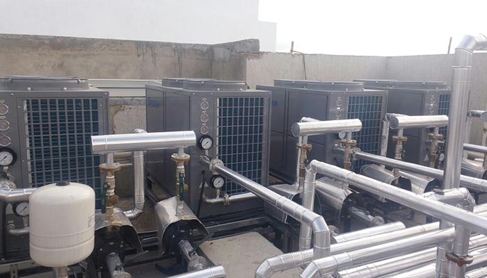 Air Water Heat Pump in India Hindistan'da Hava Su Isı Pompası