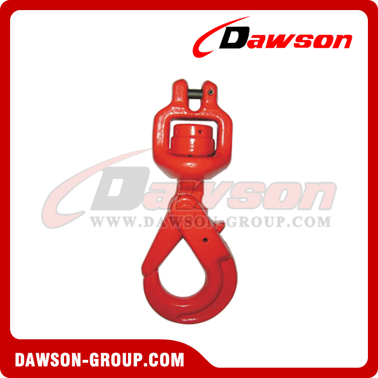 DS007 G80 CLEVIS SWIVEL SELFLOCK HOOK WITH BEARING - DAWSON GROUP LTD. - CHINA SUPPLIER