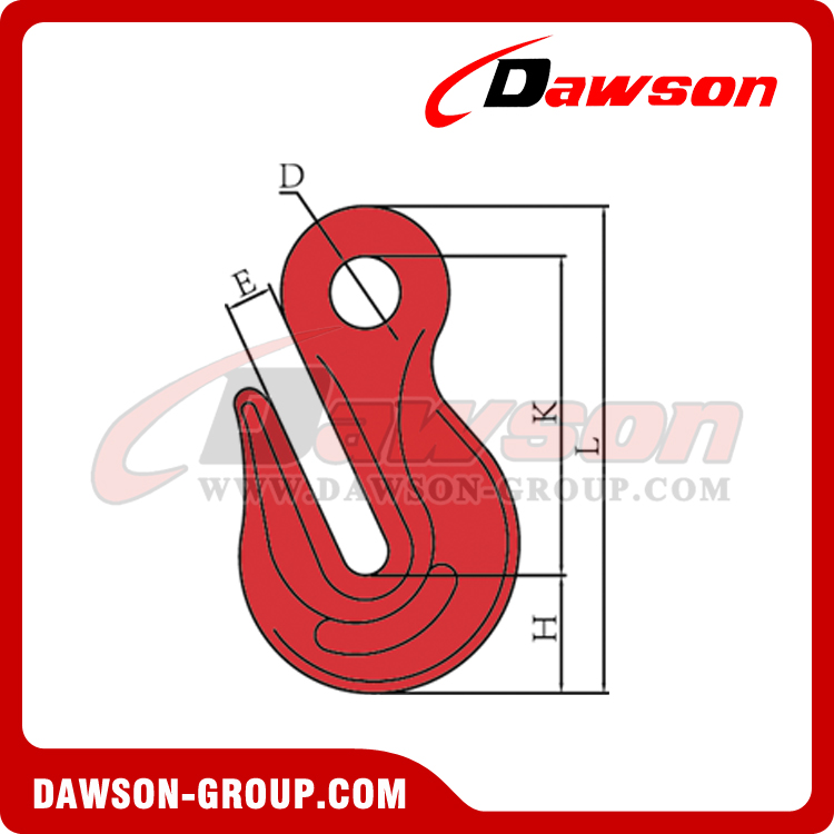 DS027 U.S. TYPE G80 EYE GRAB HOOK DAWSON-GROUP LTD. - CHINA MANUFACTURER