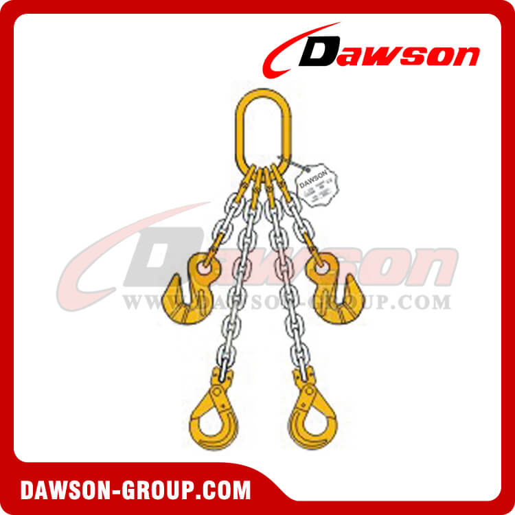 D-DS033-DS082-DS085 Double Leg Chain Sling for Lifting - Dawson Group Ltd. - China Manufacturer, Supplier, Factory