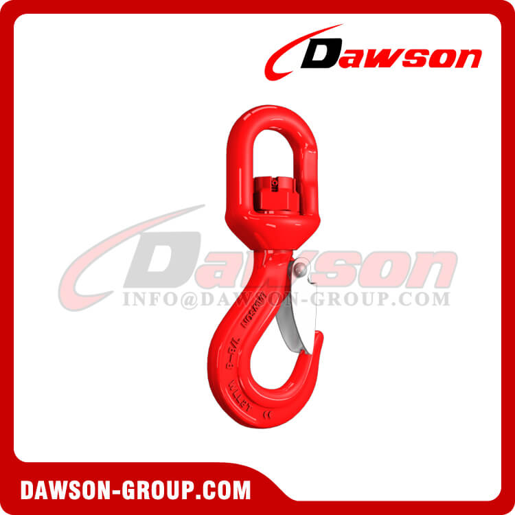 DS268 G80 Swivel Hook with Latch for Lifting Chains - Dawson Group Ltd. - China Manufacturer, Supplier