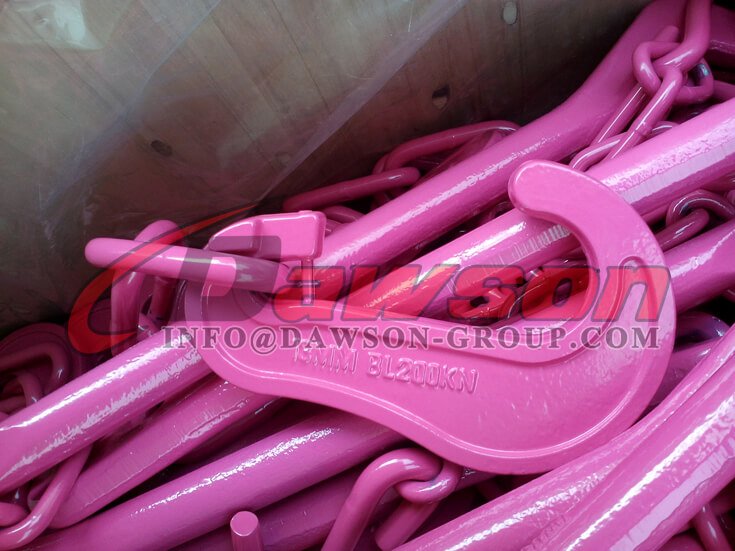 Grade 80 Alloy Lashing C Hook with Split Pin - Dawson Group Ltd. - China Factory, Exporter