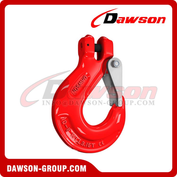 Grade 80 Clevis Sling Hook with Cast Latch for Chain Slings, G80 Clevis Hook - Dawson Group Ltd. - China Supplier, Exporter
