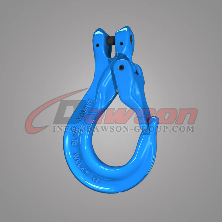 Grade 100 Clevis Sling Hook with Cast Latch - Dawson Group - China Factory