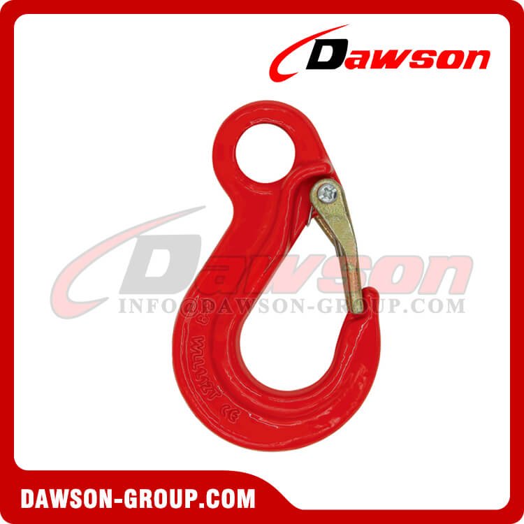 DS332 G80 Eye Sling Hook with Latch for Lifting Chain Slings - Dawson Group Ltd. - China Manufacturer, Supplier
