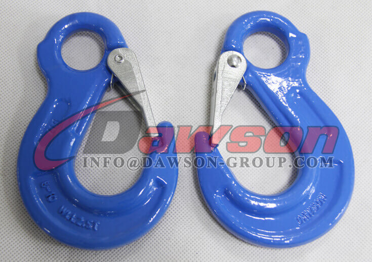 Grade 100 Eye Sling Hook with Latch for Chain Slings - Dawson Group Ltd. - China Exporter