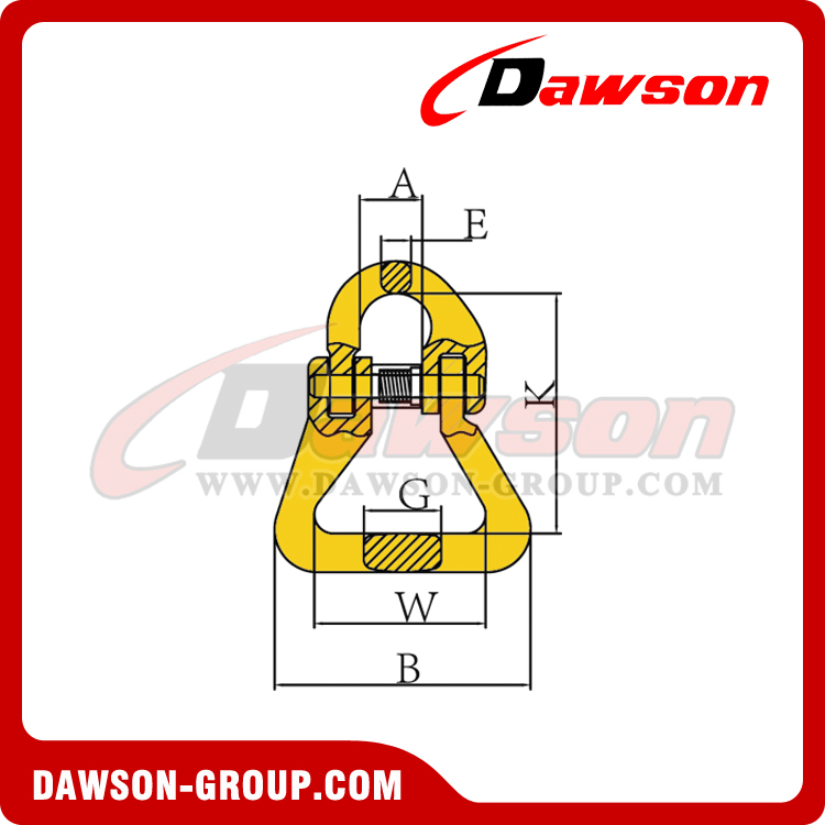 DS001 G80 WEB SLING CONNECTOR - DAWSON GROUP LTD. - CHINA MANUFACTURER SUPPLIER