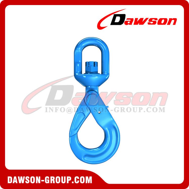 Grade 100 European Type Swivel Self-Locking Hook - Dawson Group Ltd. - China Factory