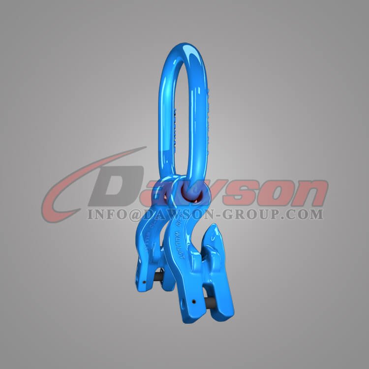 Grade 100 Master Link for Chain Slings + Grade 100 Eye Grab Hook with Clevis Attachment for Adjust Chain Length × 2 - Dawson Group Ltd - China Supplier, Factory