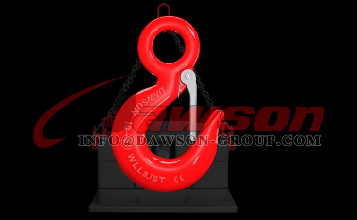 Application of G80 Eye Sling Hook with Latch for Crane Lifting Chain Slings - Dawson Group Ltd. - China Supplier, Exporter