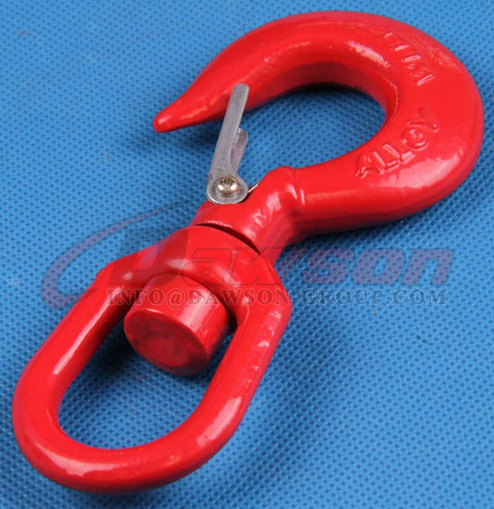 G80 Grade 80 Swivel Hook with Safety Latch for Lifting - Dawson Group Ltd. - China Manufacturer, Supplier, Factory