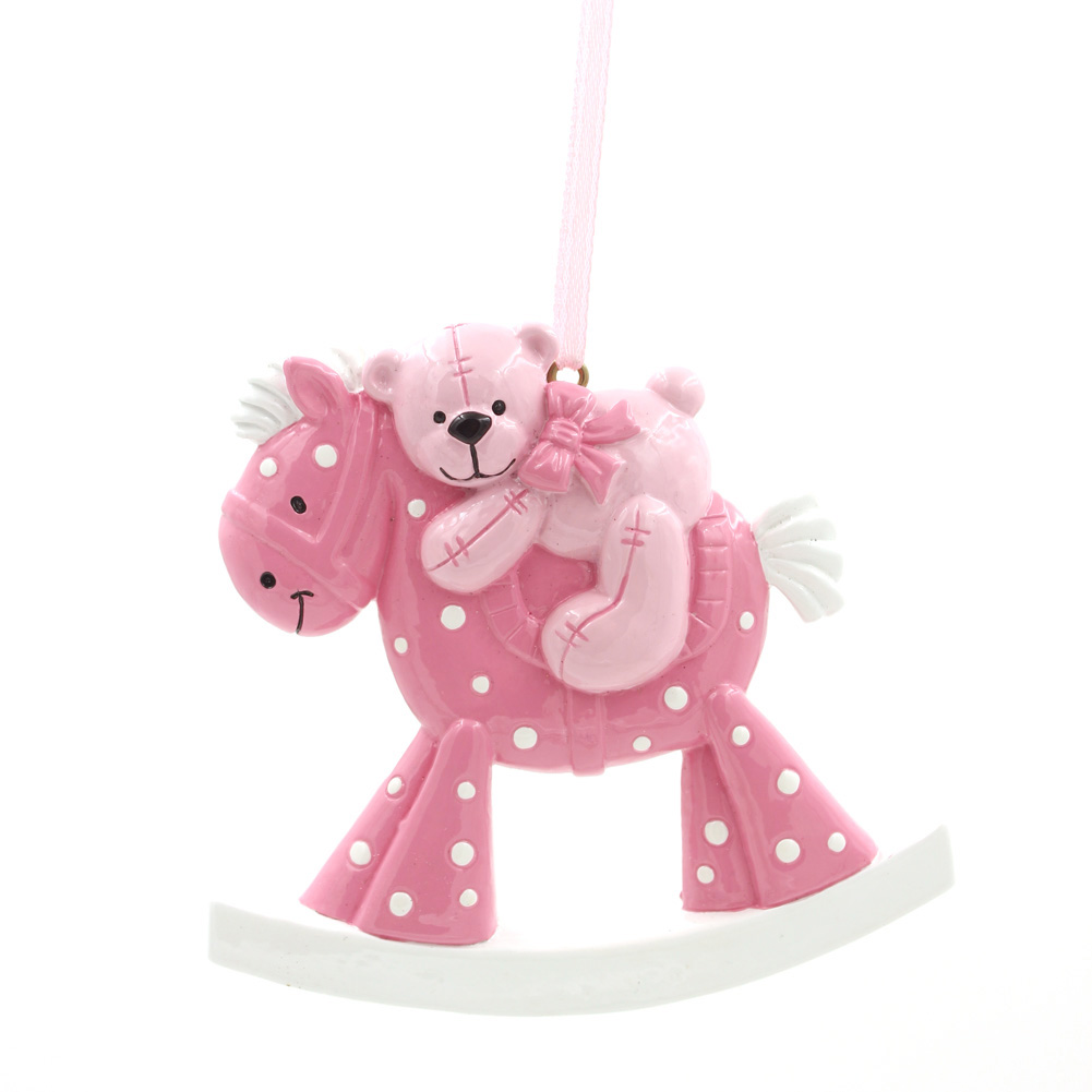 hobbyhorse personalized christmas tree ornament