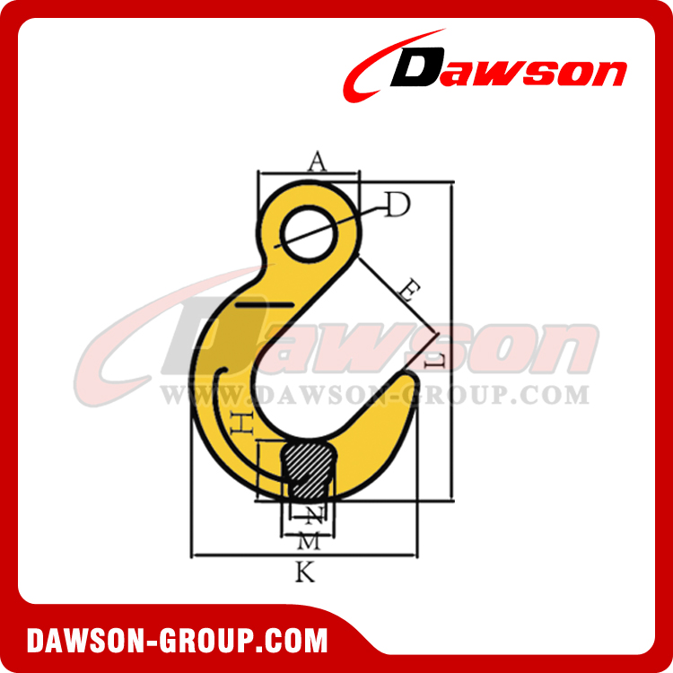 DS015 G80 EYE FOUNDRY HOOK DAWSON-GROUP-LTD.-CHINA-SUPPLIER