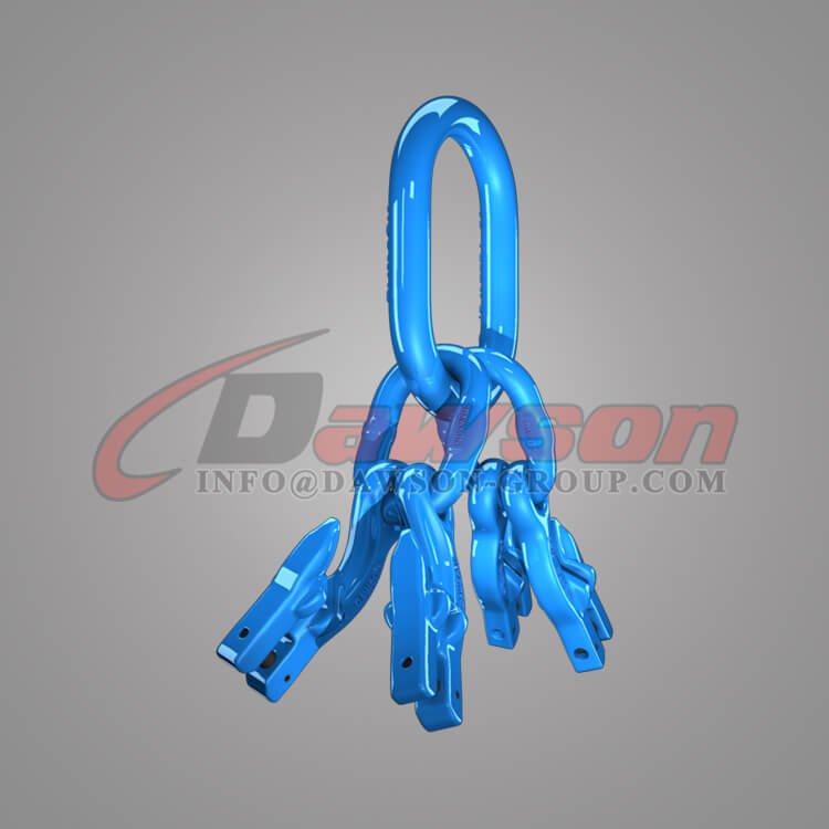 Grade 100 Master Link Assembly + Grade 100 Eye Grab Hook with Clevis Attachment×4 Dawson Group Ltd. - China Manufacturer, Supplier