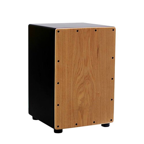 caj&oacute;n,这种乐器由废弃物改装,变成木制的乐器;木箱鼓中会安装