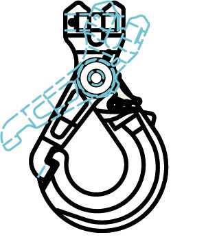 DS1017 Clevis Self-Locking Hook - Dawson Group Ltd. - China Manufacturer, Supplier, Factory