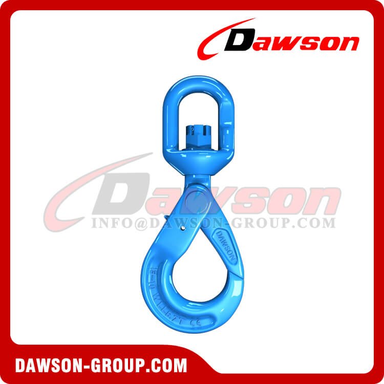 Grade 100 European Type Swivel Self-Locking Hook - Dawson Group Ltd. - China Supplier