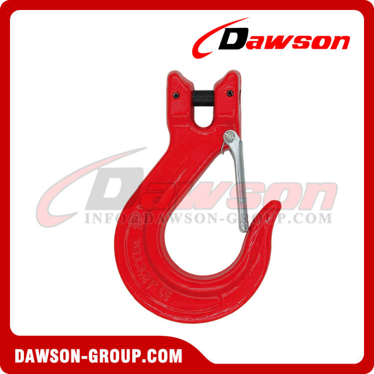 DS069 G80 Clevis Sling Hook with Latch for Lifting Chains - Dawson Group Ltd. - China Manufacturer, Factory