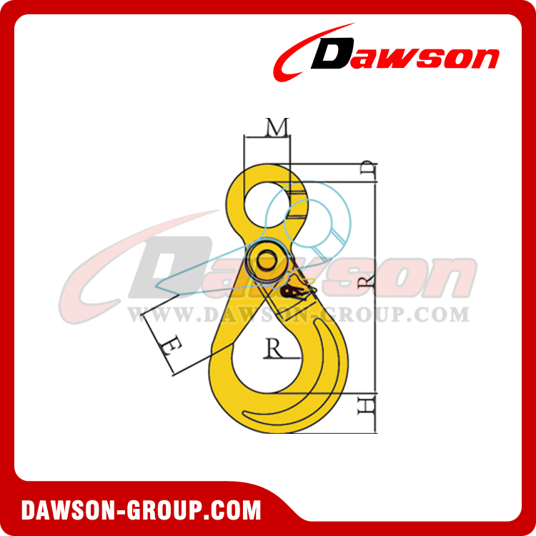 DS081 G80 EUROPEAN TYPE EYE SELFLOCK - DAWSON GROUP LTD. - CHINA MANUFACTURER SUPPLIER