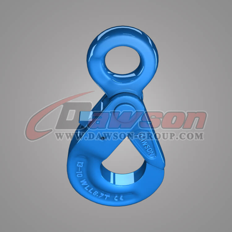 Grade 100 European Type Eye Self-Locking Hook, Alloy Steel Hook for G100 Chains - China Manufacturer