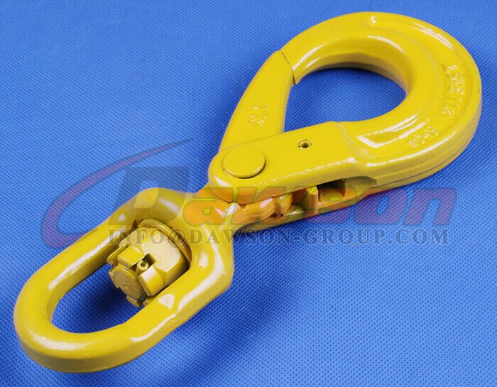 Grade 80 G80 Swivel Selflock Hook With Bearing for Lifting