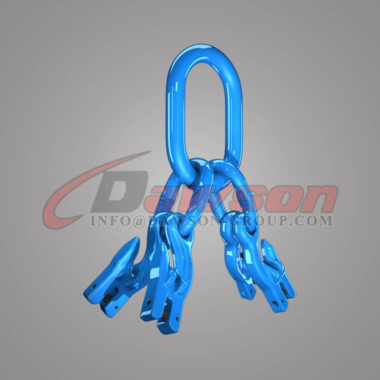 Grade 100 Master Link Assembly + Grade 100 Eye Grab Hook with Clevis Attachment×4 Dawson Group Ltd. - China Manufacturer, Factory, Exporter