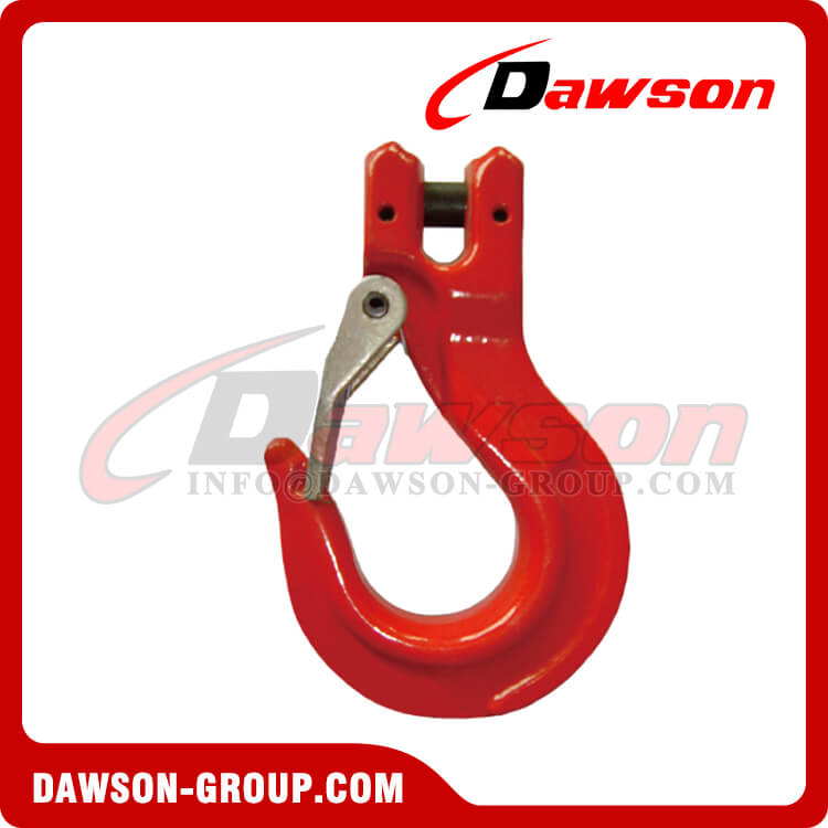 DS329 G80 Clevis Slip Hook with Latch for G80 EN818-2 Chain - Dawson Group Ltd. - China Manufacturer, Supplier