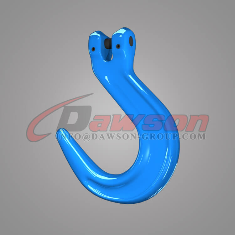 G100 Clevis Foundry Hook, Grade 100 Forged Steel Clevis Type Large Opening Hook - Dawson Group - China Supplier
