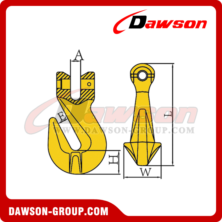 DS086 G80 CLEVIS GRAB HOOK DAWSON-GROUP LTD. - CHINA MANUFACTURER