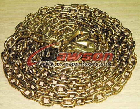 8mm G70 Chain with Cradle Grab Hook 8mm G70 Chain with Cradle Grab Hook