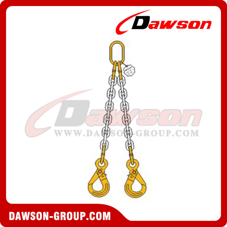 D-DS033-DS081 Double Leg Chain Sling for Lifting - Dawson Group Ltd. - China Manufacturer, Supplier, Factory