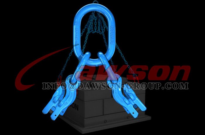 Application of G100 Master Link Assembly + G100 Eye Grab Hook with Clevis Attachment × 4 Dawson Group Ltd. - China Manufacturer, Factory