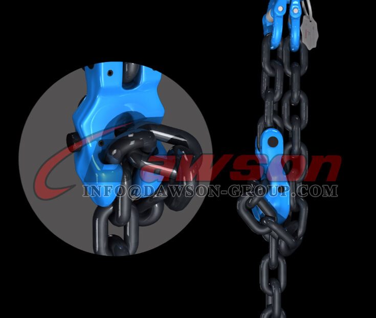 Application of G100 Forged Alloy Steel Clevis Chain Clutch with Safety Pin for Adjust Chain Length - Dawson Group Ltd. - China Factory