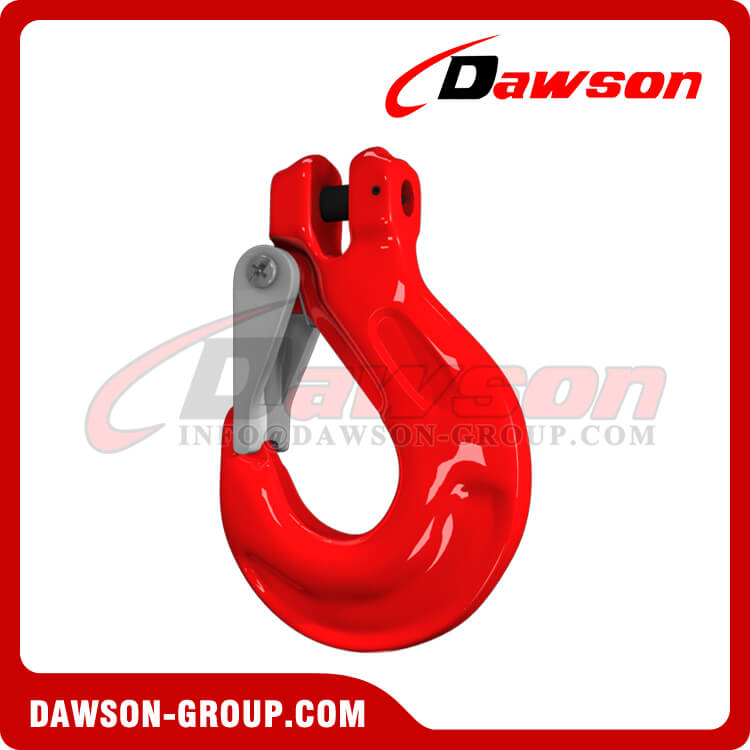 Grade 80 Clevis Sling Hook with Cast Latch for Chain Slings, G80 Clevis Hook - Dawson Group Ltd. - China Supplier