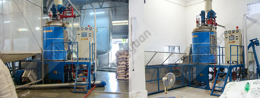 SPJ110 Batch Pre-expander Pré-expansor de lote SPJ110