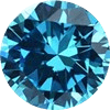 Aquamarine Cubic Zirconia Stones